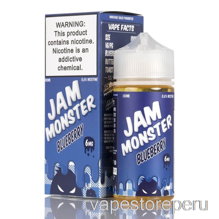 Vape Smoke Blueberry - Mermelada Monstruo - 100ml 0mg